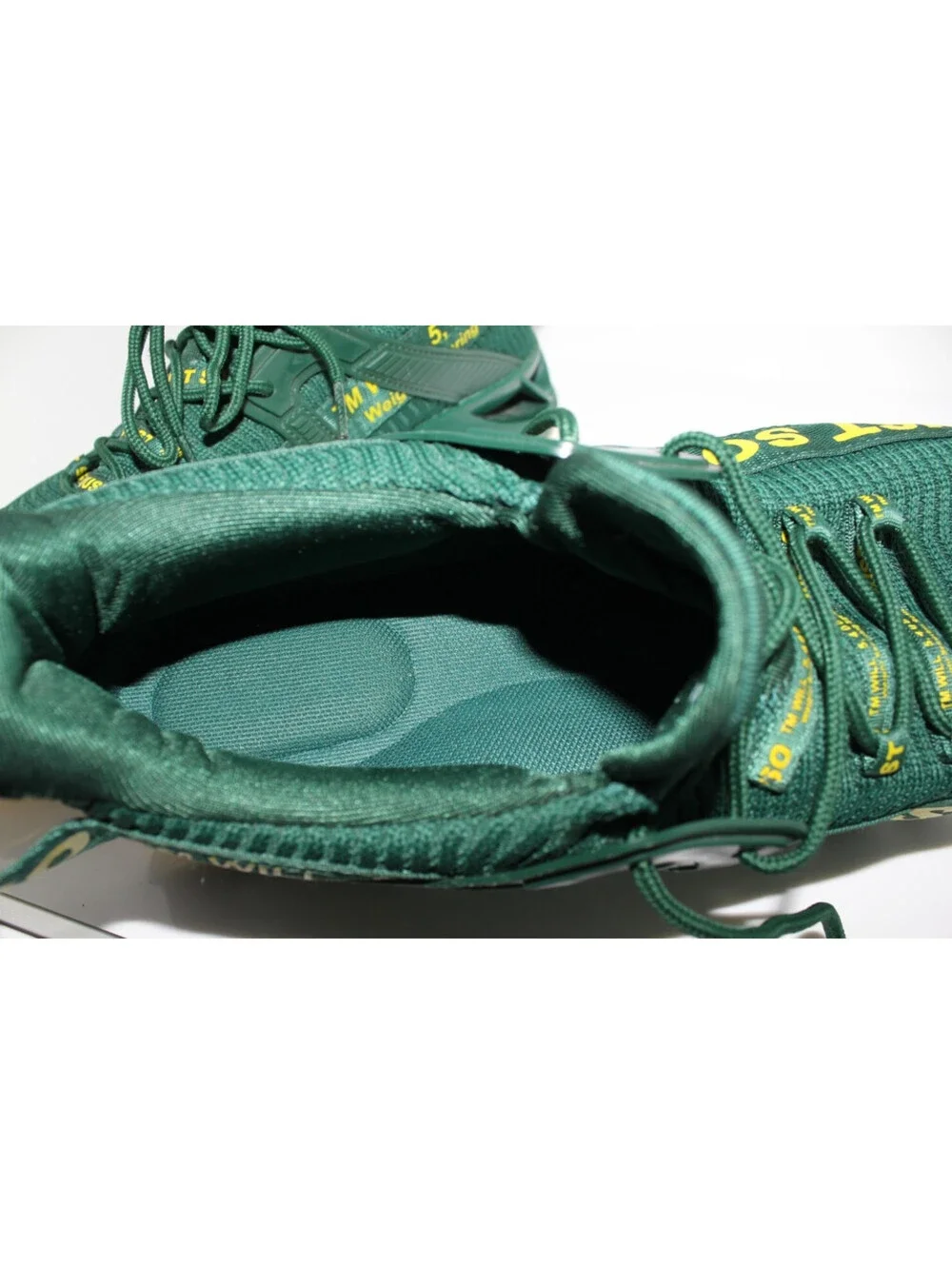 Just So So Men's Blade Running Shoes Green Yellow Athletic Sneakers Size 12